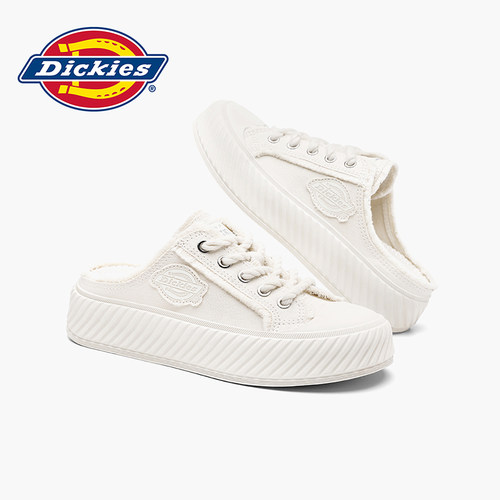 Dickies休闲帆布半托一脚蹬女鞋