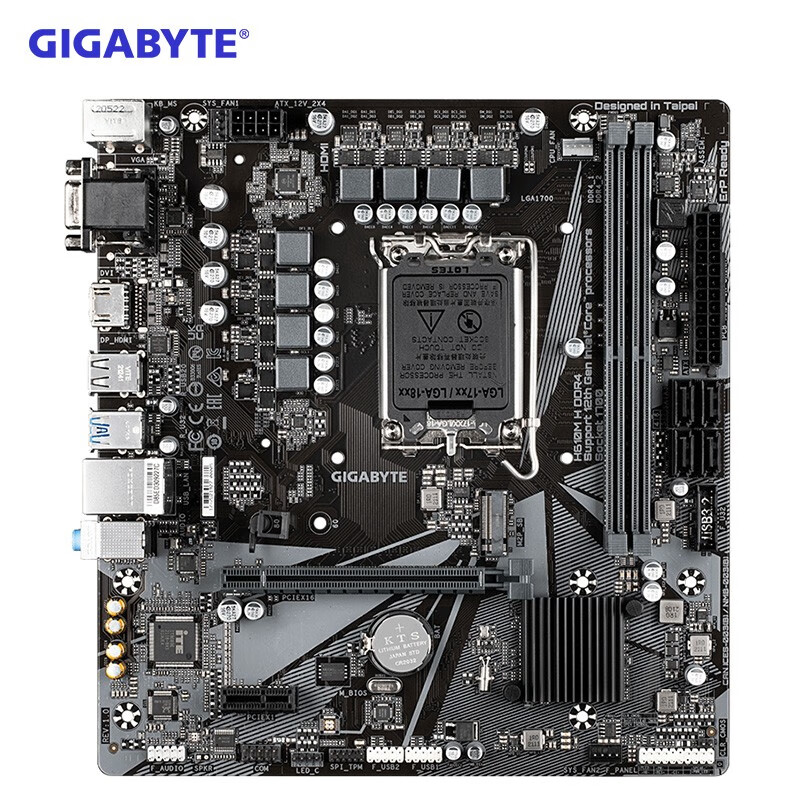 Gigabyte/技嘉H610M H V2 DDR4内存台式电脑游戏办公主板支持DDR4