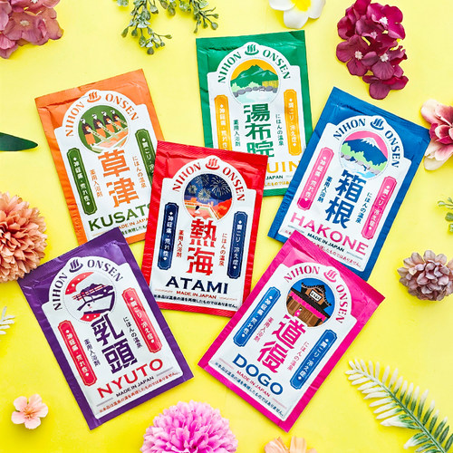 25年新日本LOFT温泉浴盐驱寒缓疲劳排湿保湿美肌泡澡粉入浴剂25g