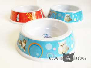 宠物猫狗 密胺塑料单碗 猫狗碗 食盆食具 猫咪小型犬碗 宠物用品