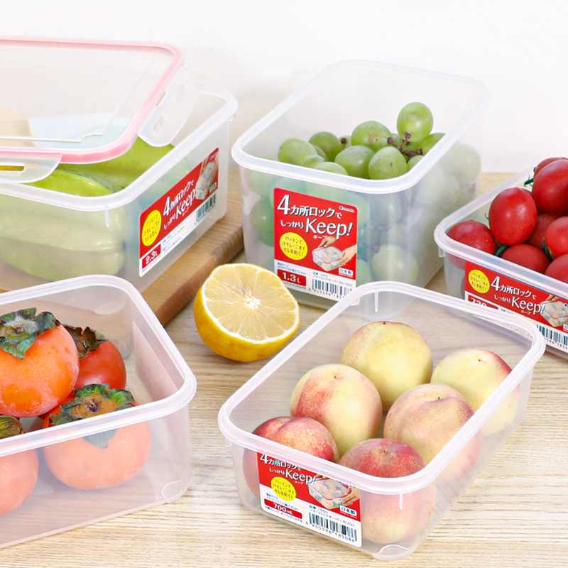 INOMATA冰箱简约日本保鲜盒日产