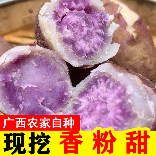 新鲜红薯广西百色隆林县香甜粉糯