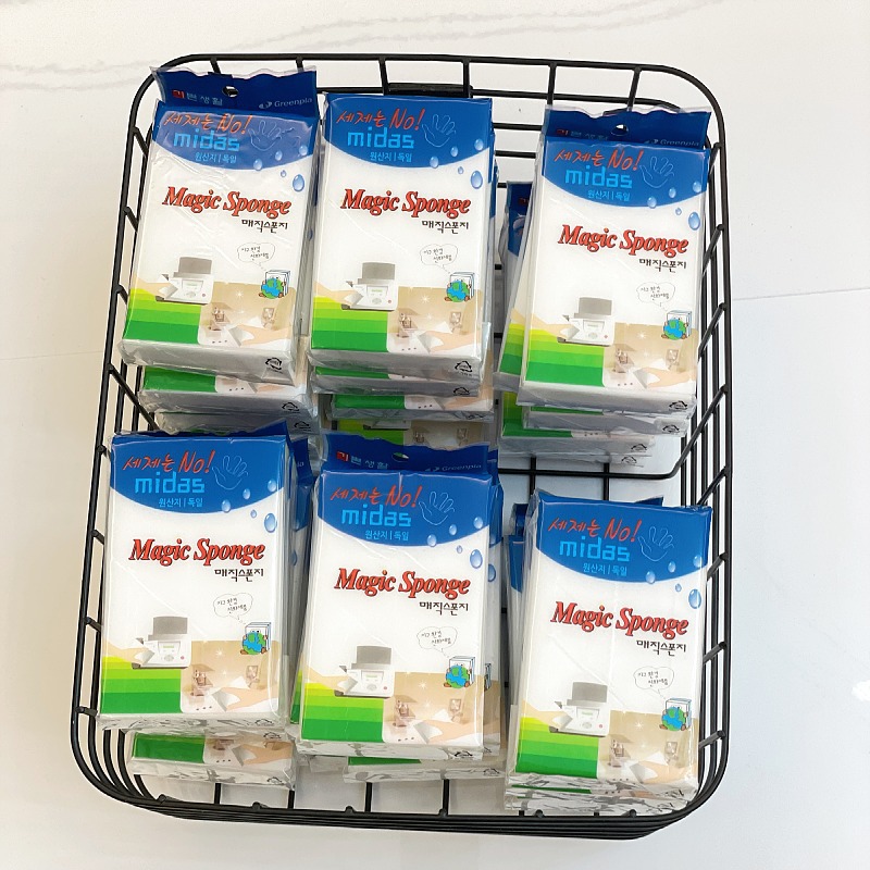 韩国海绵克林擦浴室玻璃清洁神器