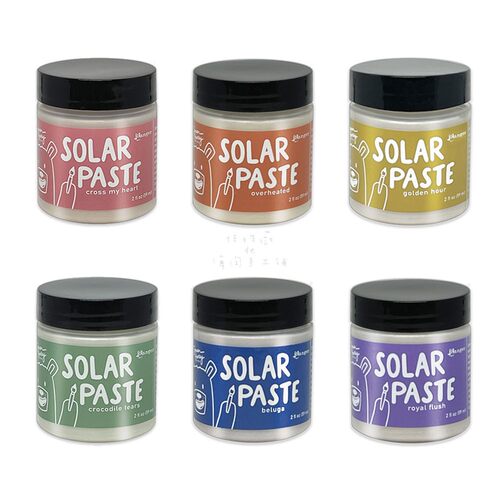Simon Hurley太阳膏 黑底金属色丙烯塑形膏Ranger Solar Paste