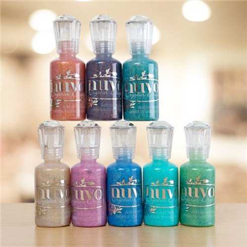 nuvoglitterdrops液体卡片颜料