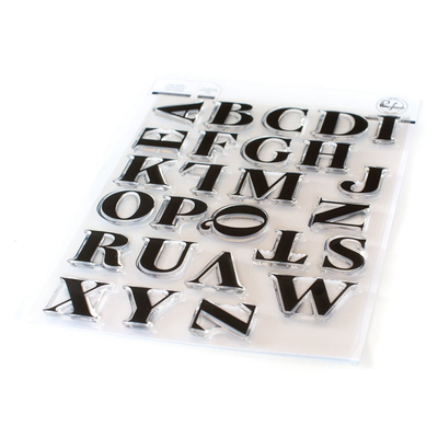 英文字体进口透明硅胶印章