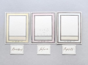 Notecards Diem Jieyanow边框便签纸素材纸 手帐ins风Carpe