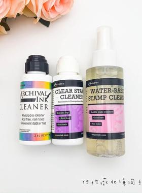 Tim Holtz印章清洗清洁剂 手帐硅胶橡胶印章cleans-it Ranger
