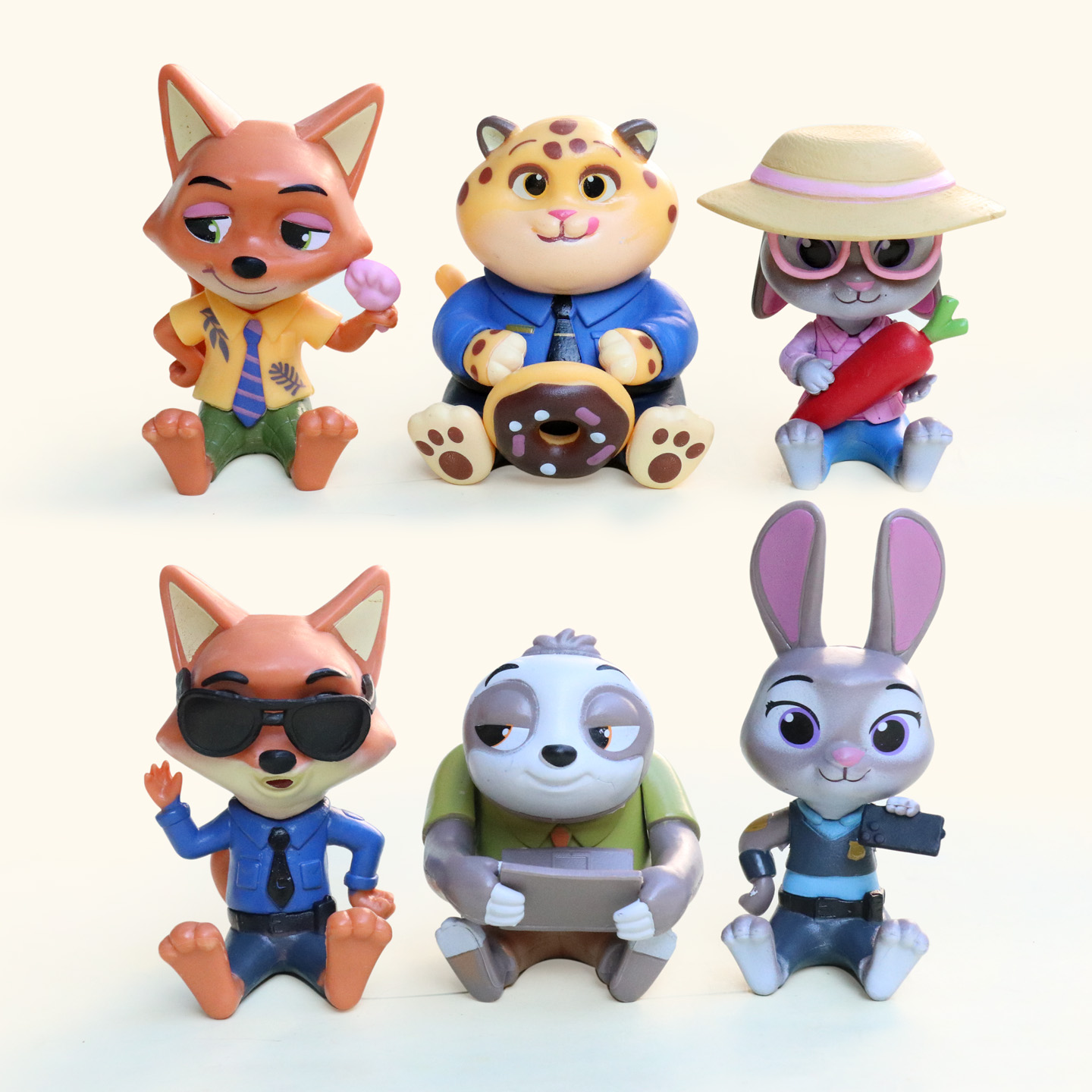 可爱卡通疯狂动物狐狸小兔子盲盒