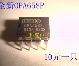 OPA658P  低功耗电流反馈运算放大器  直插 全新原装正品