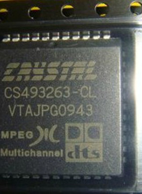 CS493263-CL AC3 DTS解码芯片 PLCC-44   全新  直接拍下