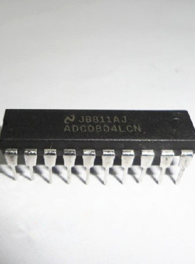 ADC0804LCN 直插DIP-20  8位CMOS逐次比较型A/D转换器 进口测试好