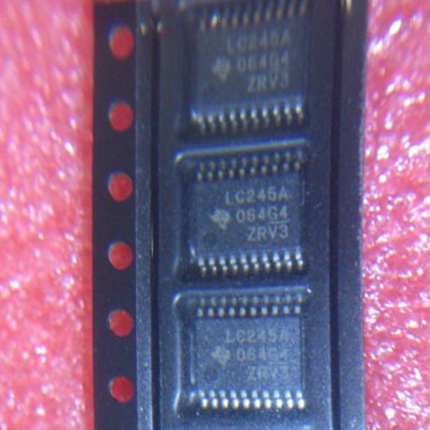 LC245A  74LVC245APW 逻八路总线收发器，三态 TSSOP-20  全新