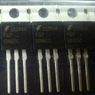 FQP5N60 FQP5N60C电动车场效应管600V5A 直插TO-220  全新