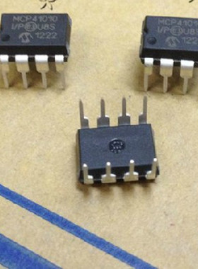 MCP41010  MCP41010-I/P数据采集-数字电位器 直插DIP-8  全新