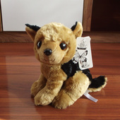 德国牧羊犬公仔 儿童礼物 狗狗毛绒玩具 仿真毛绒玩具狗 彼岸花香