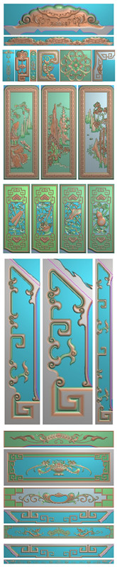 包邮设计素材源文件高清素材精雕图灰度图精品大富豪沙发全套图图片