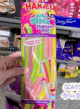 Haribo限定200g电线糖酸奶夹心