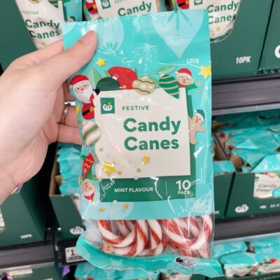 Peppermint拐杖糖10/30根