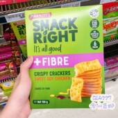 Right蜜汁酱油香脆饼干 澳洲代购 直邮arnotts高纤维Snack 120低卡