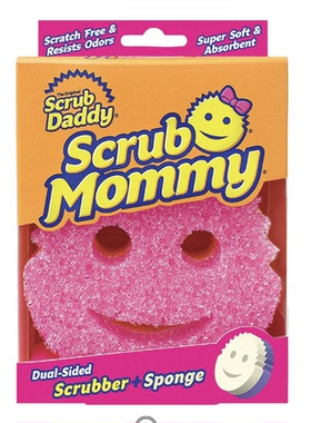 澳洲代购直邮Scrub Daddy Original 爸爸/妈妈笑脸造型百洁布 1片