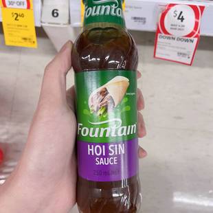 澳洲代购直邮Fountain Hoi Sin海鲜酱土澳神仙酱料 宝藏酱汁250ml