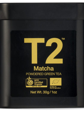 T2锡罐装100%有机抹茶粉