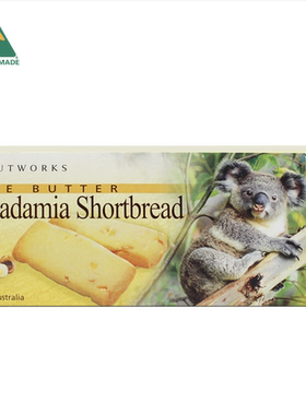 澳洲代购直邮土特产100%土澳制造坚果巧克力豆黄油饼干 Macadamia