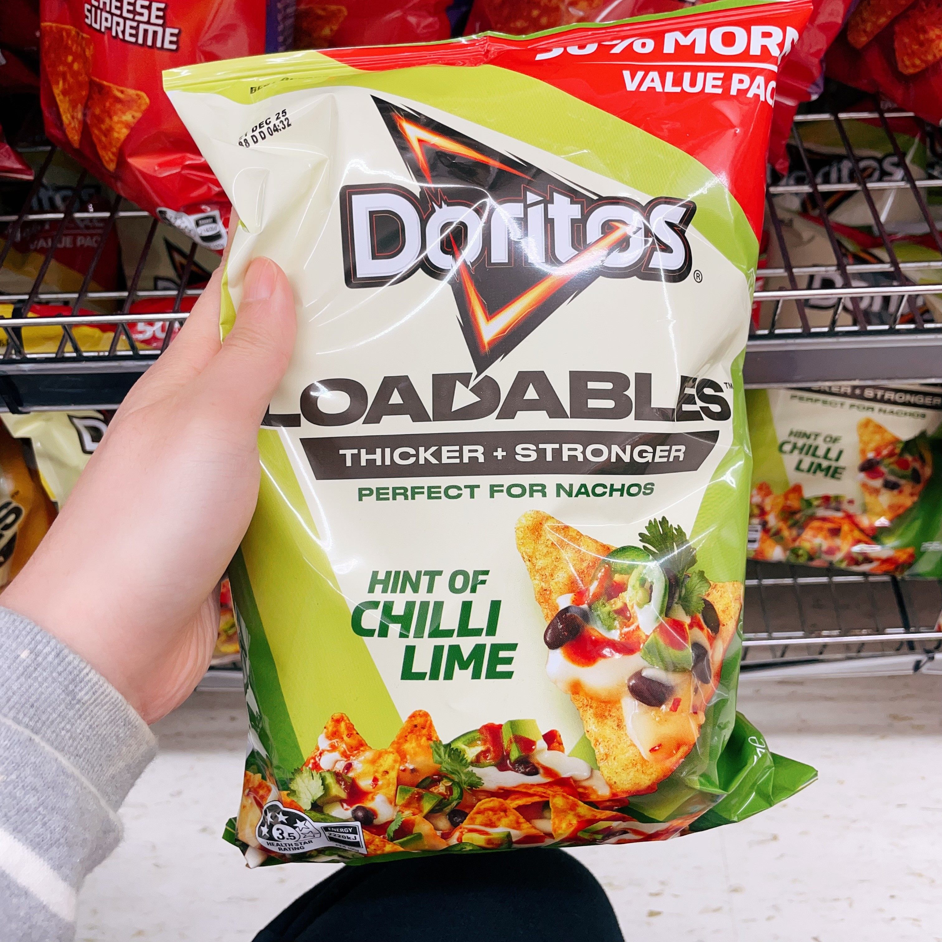大米老师推荐澳洲代购直邮多力多滋Doritos 墨西哥辣味玉米片170g