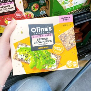 澳洲代购直邮 Olinas Bakehouse Gluten Free 无麸质糙米饼干 80g