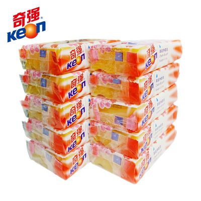 奇强净柔皂透明洗衣皂不伤手除味