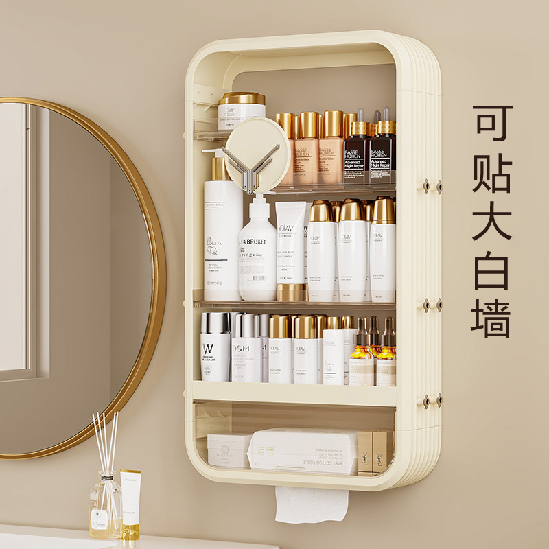 【掉落終身包退】帶門壁掛置物架