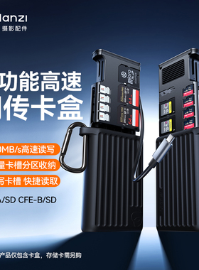 优篮子CFE-A卡/CFE-B卡SD卡卡盒高速读卡器手机电脑相机数据传输