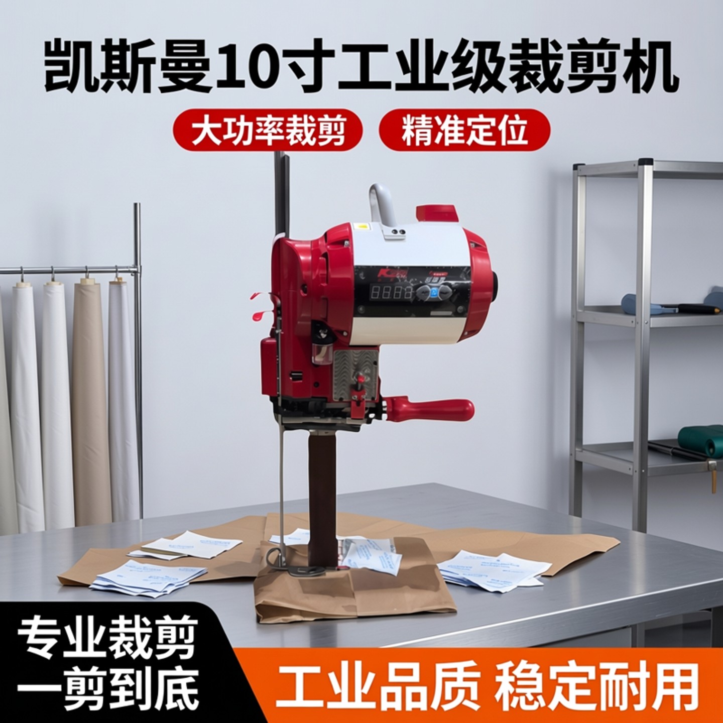凯斯曼10寸电剪刀服装厂裁剪机工业级裁剪专用裁布机大功率电剪刀,五金/工具,电剪/电动修枝剪,淘宝优惠券,粉丝福利购,淘宝优惠卷