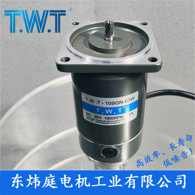 TWT电机 10SGN-65W 直流减速电机 10SP 10SGU 台湾东炜庭电机
