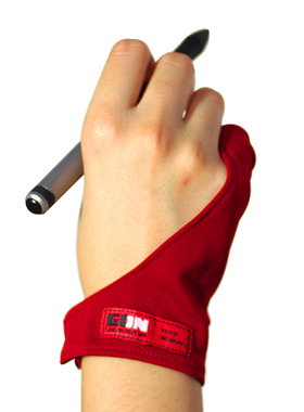 TMOL绘画手套wacom数位板 手绘屏 素描油画防汗防磨办公手套圣诞