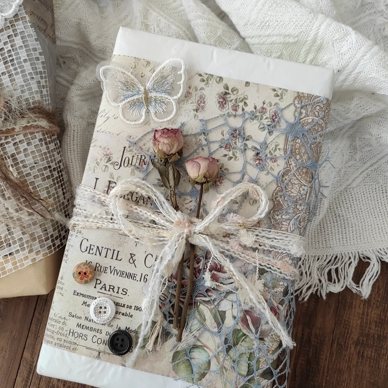 原创高级感diy包装纸ins风礼盒书本打包材料生日情人节礼物包装纸