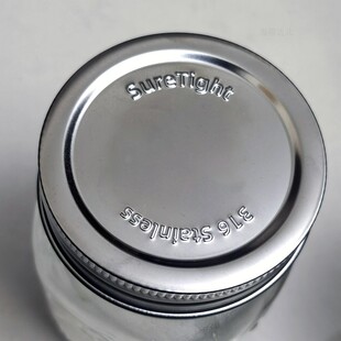 Ball梅森瓶盖杯盖密封盖316不锈钢公鸡杯盖发芽盖特价瑕疵款芽菜