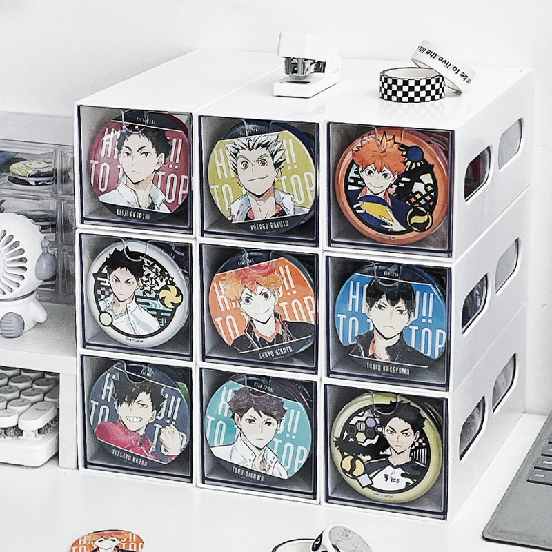 75mm吧唧收纳盒单个方形透明亚克力抽屉式谷子收纳抽屉盒周边,模玩/动漫/周边/娃圈三坑/桌游,动漫挂件/文具,淘宝优惠券,粉丝福利购,淘宝优惠卷