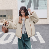 2C077-3036新款主推款两面穿短款棉服P185K278，女装棉衣/棉服，2C077