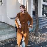 高级感茧型气质显瘦羊毛双面呢子大衣女冬新款长过膝加厚毛呢外套，女装毛呢外套，2C077