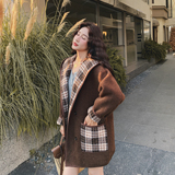 2C077-3037新款主推款皮毛一体两面穿外套P195K288，女装皮草，2C077