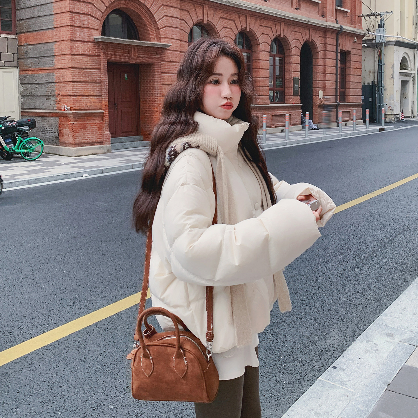 2C077-3046新款主推款90绒羽绒服配帽子P325K488,女装羽绒服,2C077