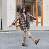 2C077-3037新款皮毛一体两面穿外套P195K288，女装皮草，2C077