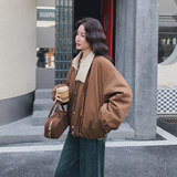 2C077-3036新款主推款两面穿短款棉服P185K278，女装棉衣/棉服，2C077