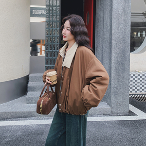 2C077-3036 新款  主推款 两面穿 短款棉服 P185 K278图片