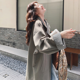 2C077-2933秋款主推款风衣两面穿外套P165K248，女装风衣，2C077