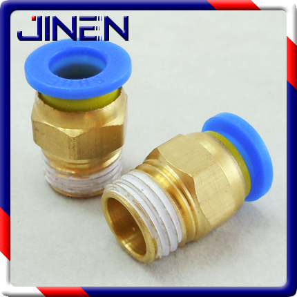 接头直通气动接头外螺纹快插