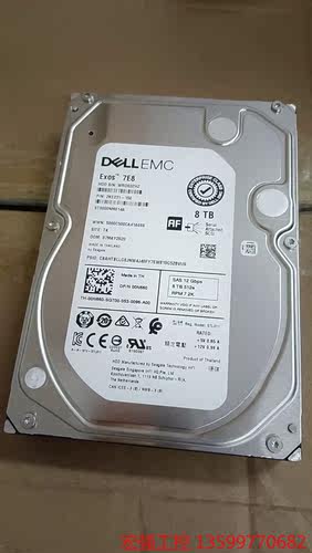 （宏强工控）Dell 8T SAS 12G 7.2k 20年的盘 100