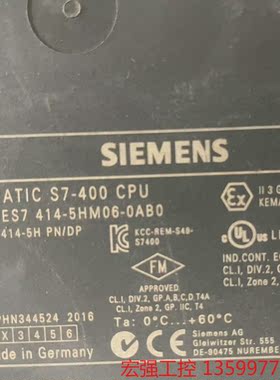 （宏强工控）西门子cpu414-5hpn/dp，412-2EK07，41